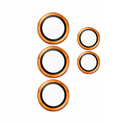 Metal Glass Lens Protection Compatible for Samsung Galaxy S26 Ultra – Orange